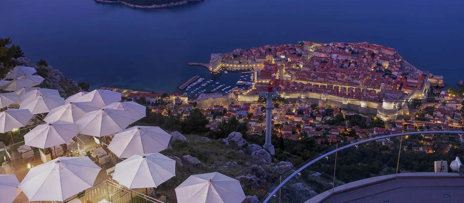 dubrovnik cable car restaurant